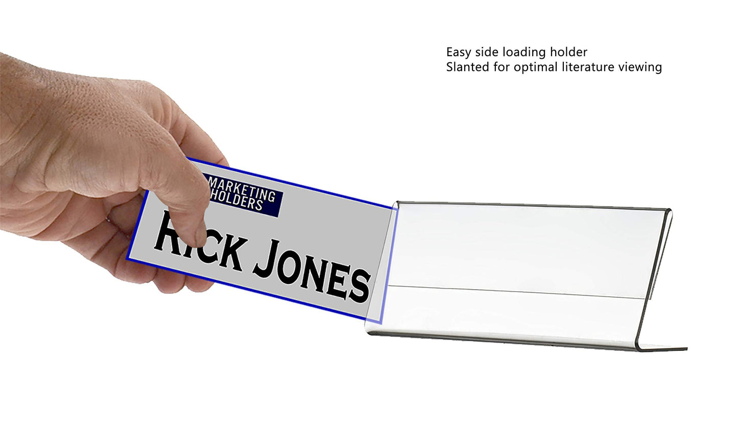 Marketing Holders Table Tent Frame Premium Clear Acrylic Frame Small Coupon Display