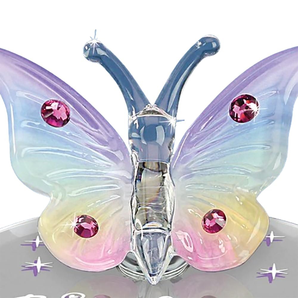 Glass Baron Crystal Butterfly, Butterfly Angels Figurine, Handmade Butterfly, Glass Rainbow Butterfly, Mother’s Day, Home Decor