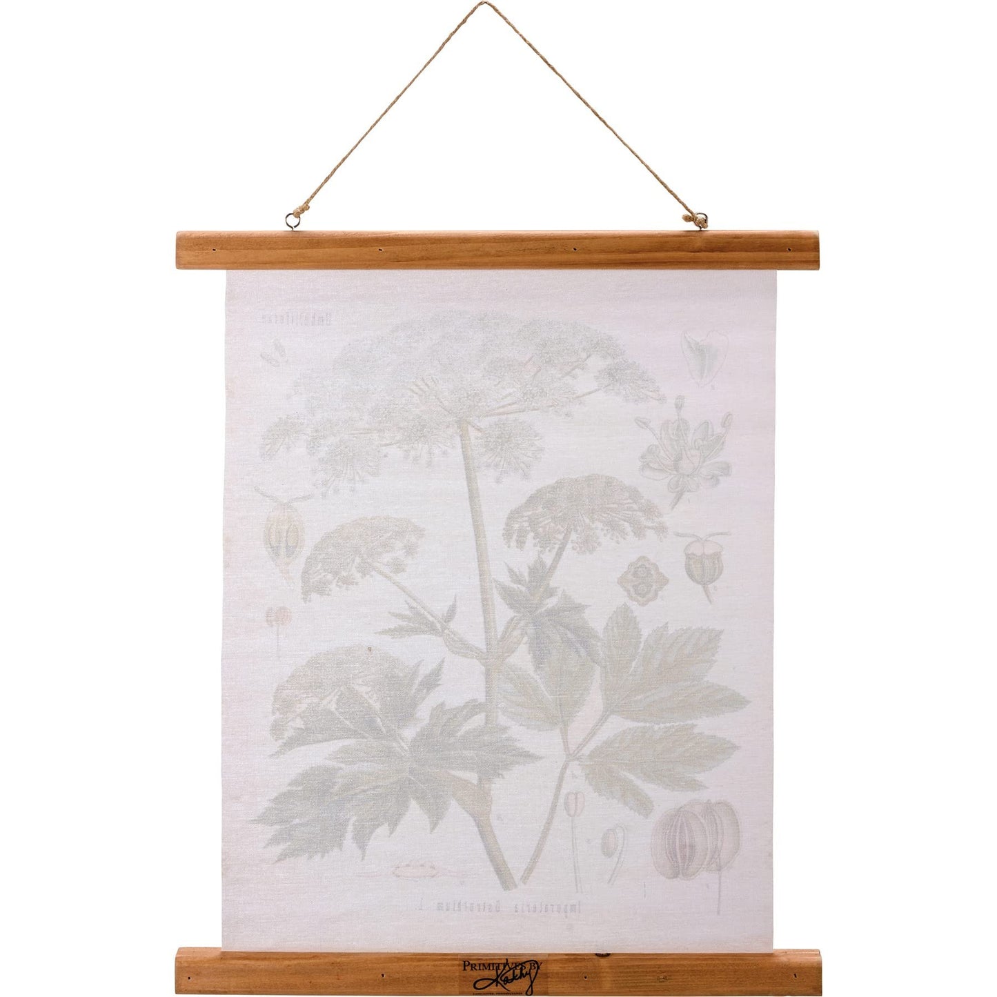 Primitives by Kathy Hanging Queen Anne Lace Home Décor Sign