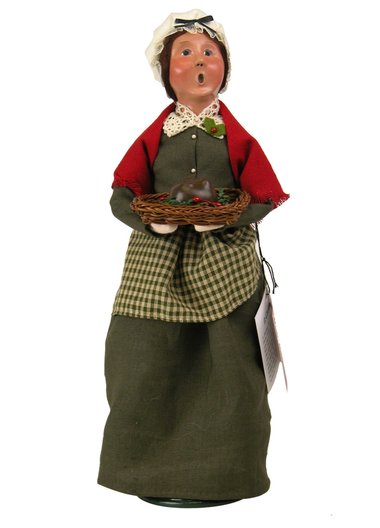 Byers' Choice Mrs Cratchit Caroler Figurine 2112A from The A Christmas Carol Collection