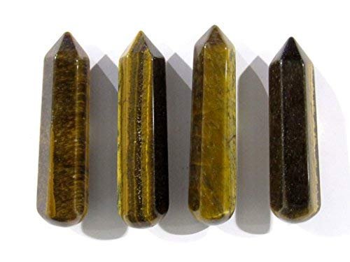 Zentron Crystal Collection: 60MM All Natural Gemstone Crystal 2"+ Wand and Velvet Pouch