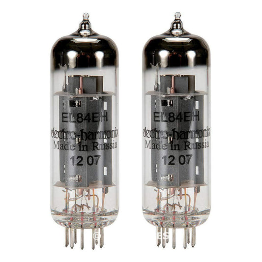 Current Matched Pair (2) Electro-Harmonix EL84 6BQ5 Vacuum Tubes