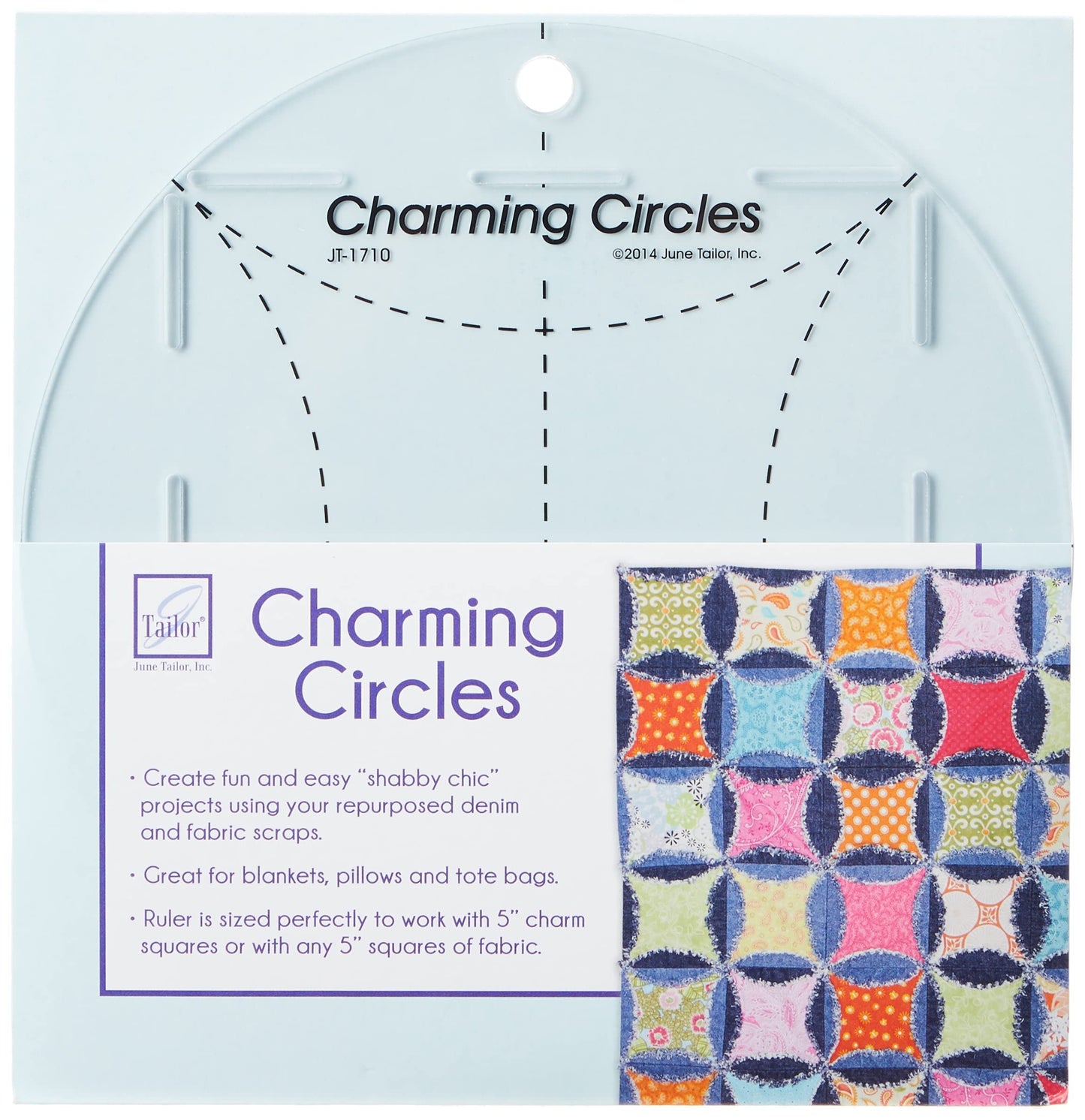 June Tailor Charming Circles Ruler