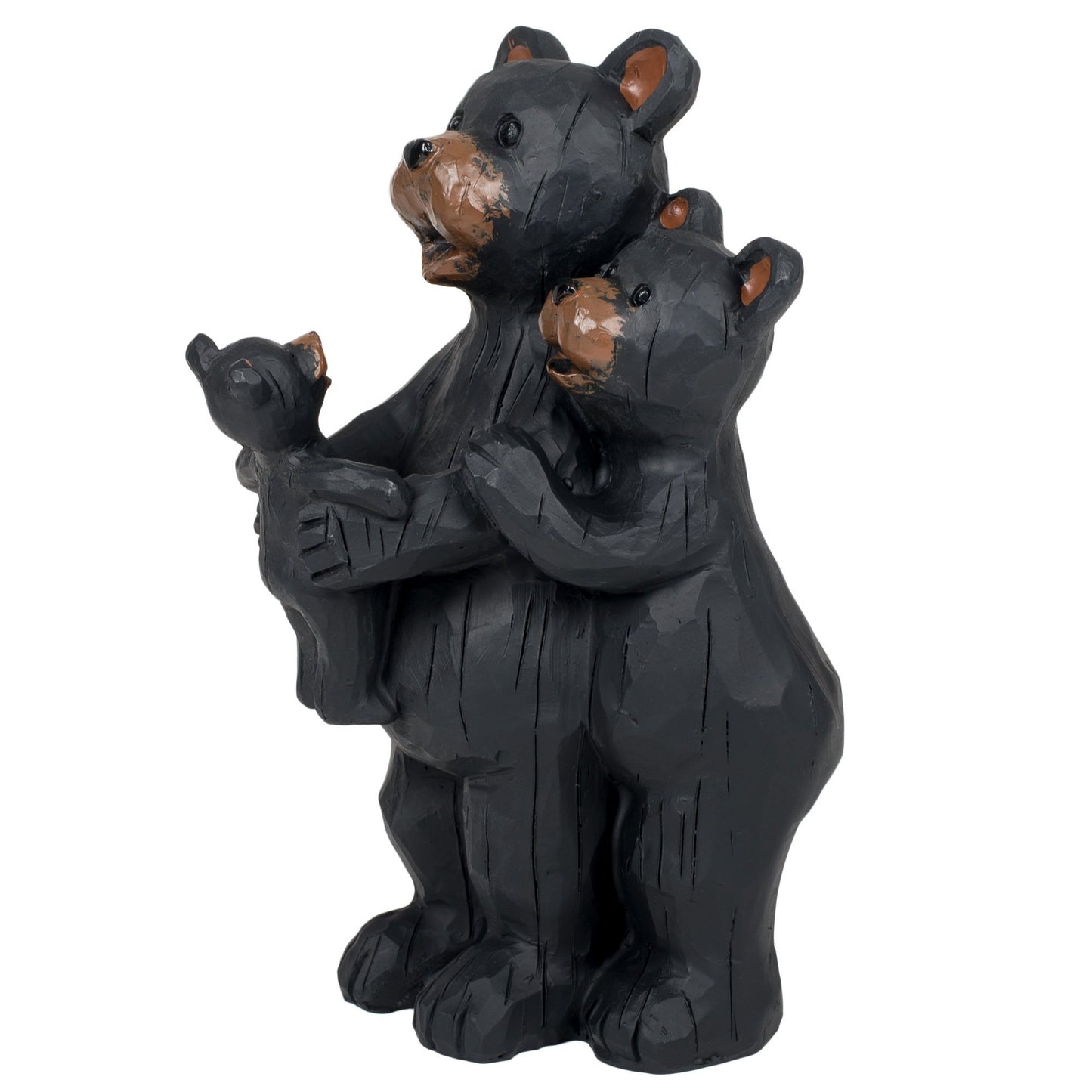 Slifka Sales Company Bear Family 6.5 Inch Resin Decorative Tabletop Figurine