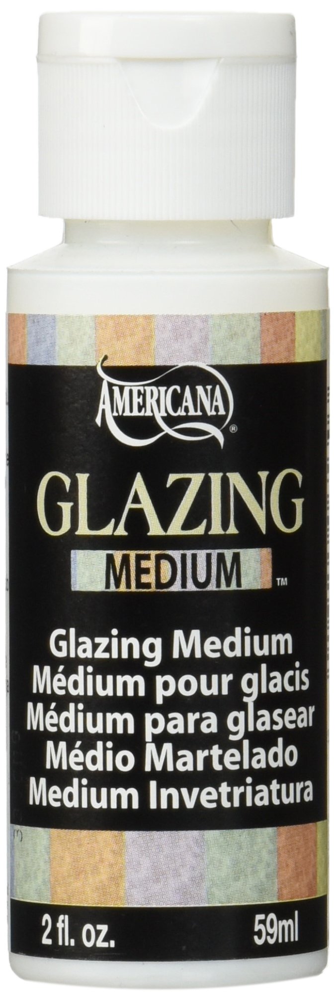 DecoArt Americana Mediums Glazing Paint, 2-Ounce, 2 Fl Oz (Pack of 1)