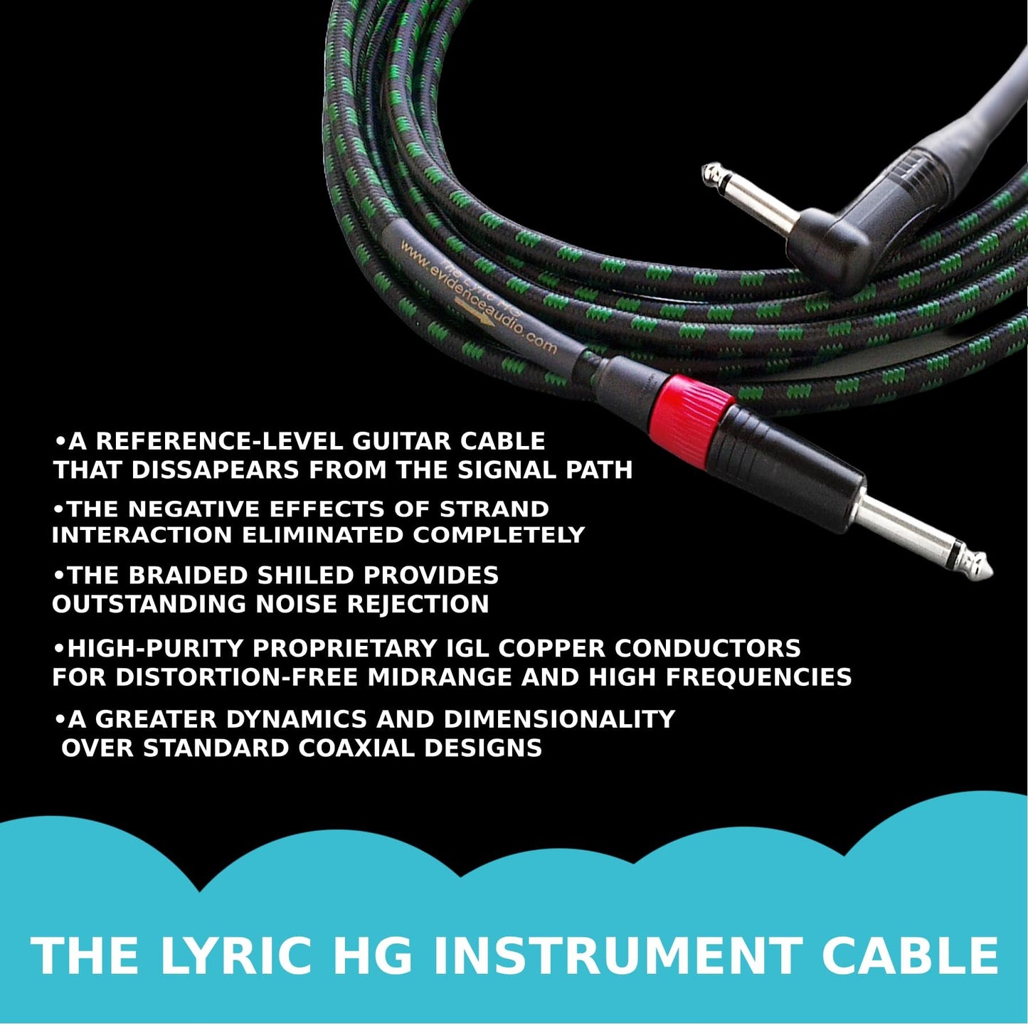 Eviidence Audio The Lyric HG Instrument Cable