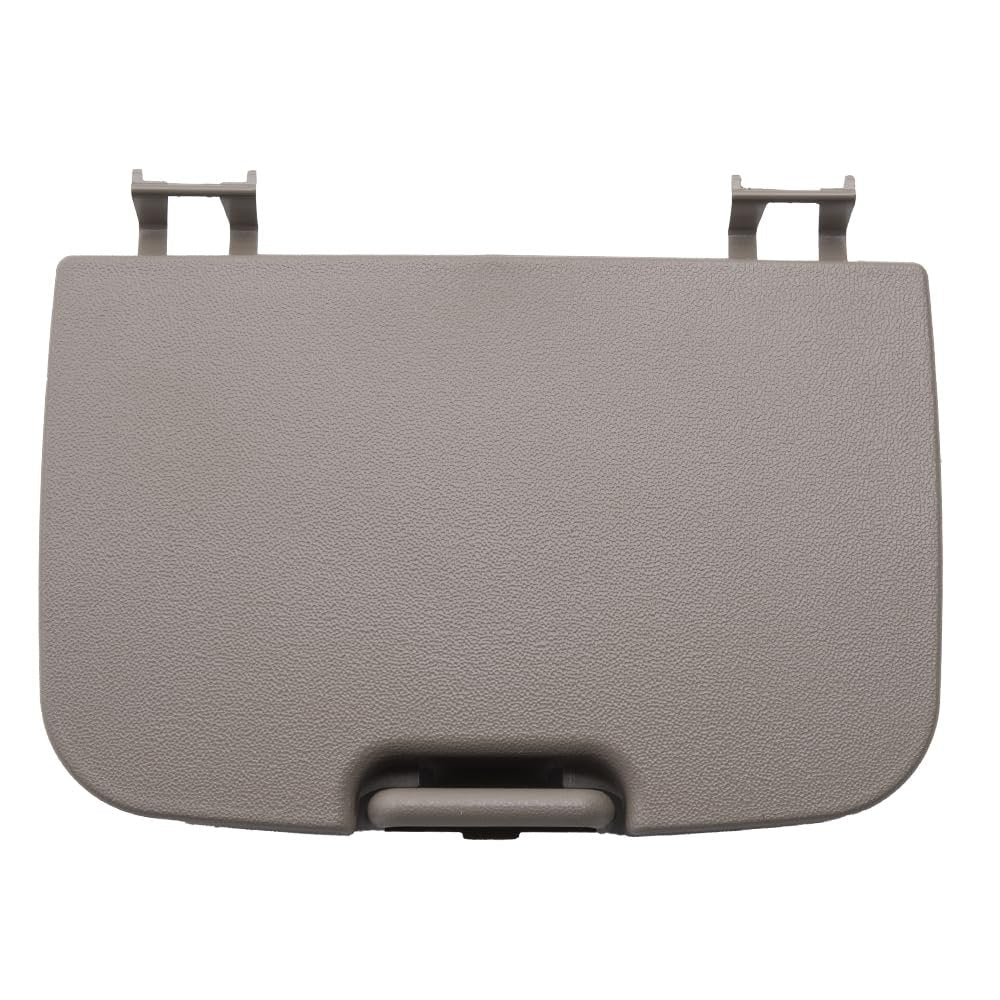 Brock Replacement Overhead Console Sunglasses Holder Box Tan Storage Bin Compatible with 2002-2007 F250 F350 F450 Super Duty Pickup Truck w/out Sunroof 2C3Z 7811586 BAA