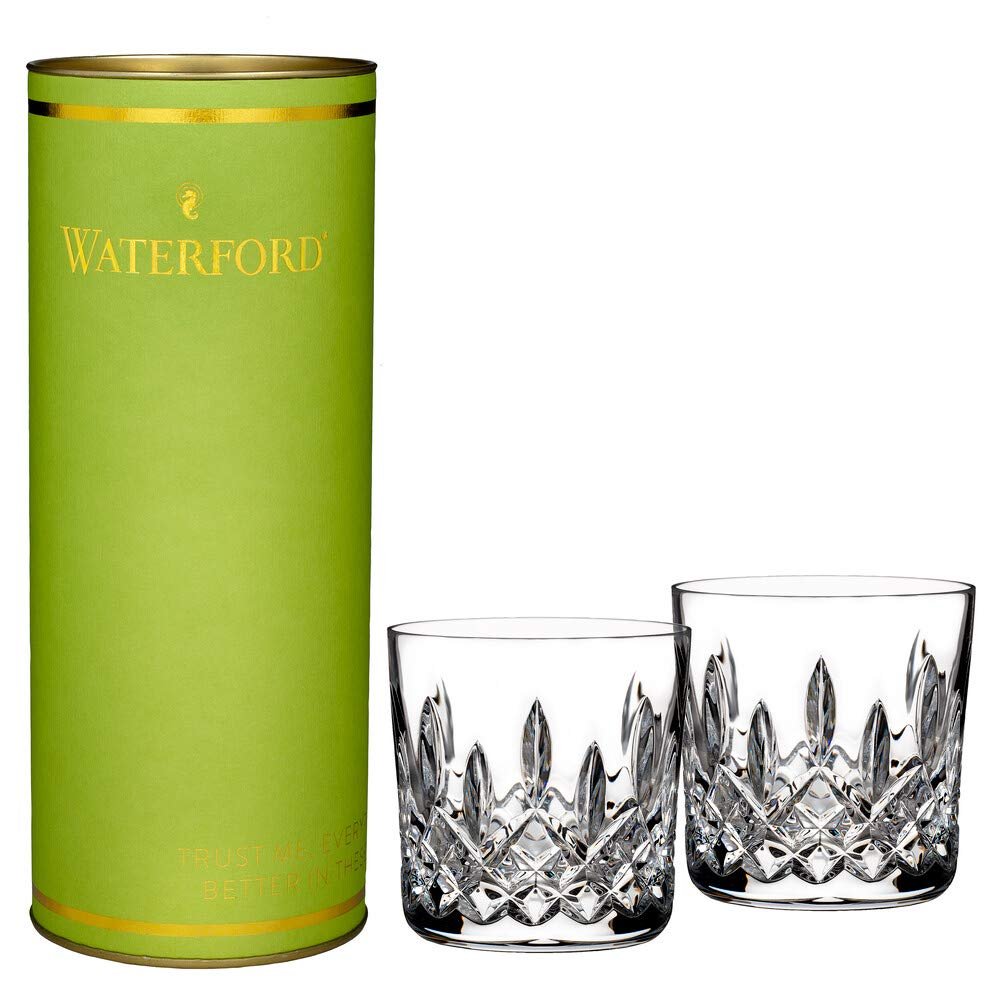 Waterford Giftology Lismore Crystal Tumbler Pair