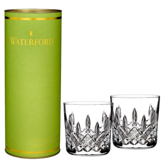 Waterford Giftology Lismore Crystal Tumbler Pair