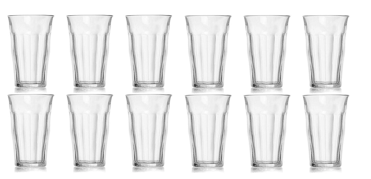 Duralex Picardie Clear Tumbler 16 3/4 Ounces Set of 12