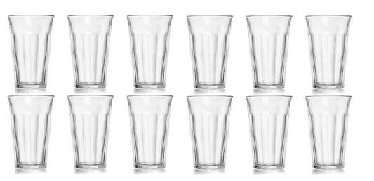 Duralex Picardie Clear Tumbler 16 3/4 Ounces Set of 12