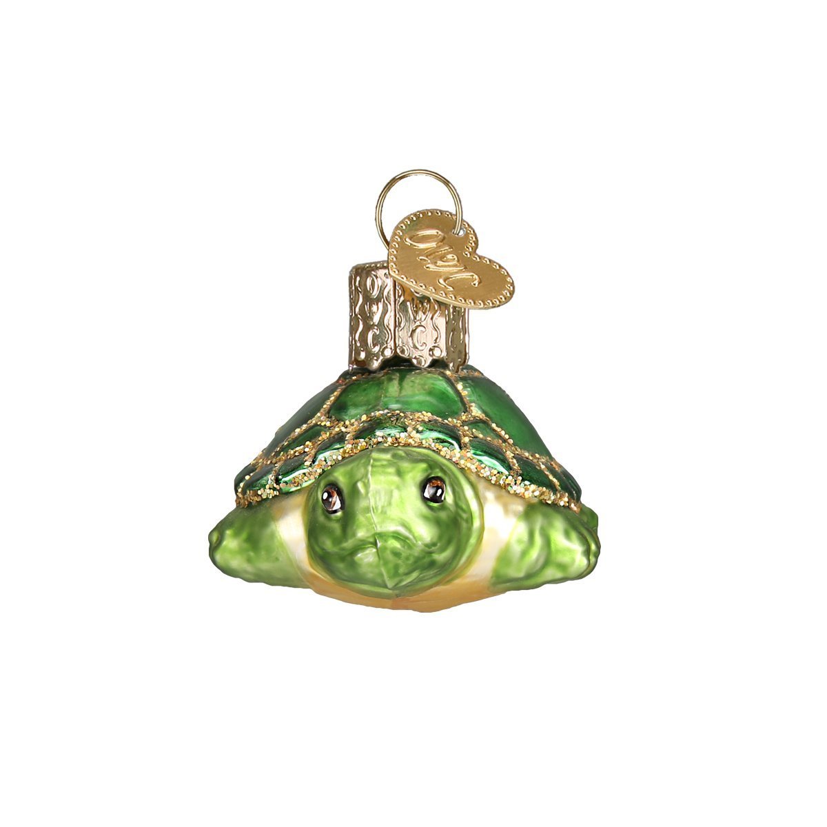 Old World Christmas Ornaments: Turtles Glass Blown Ornaments for Christmas Tree