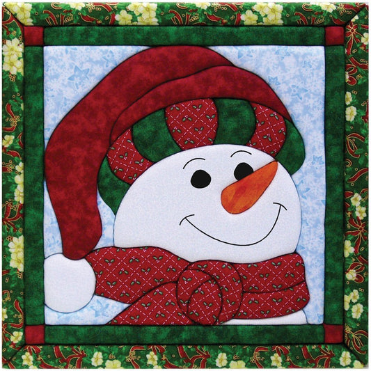Quilt Magic Sew Wall Hanging Kit-Snowman, Assorted