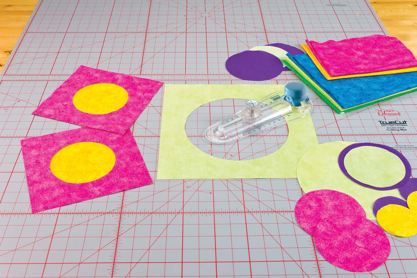 TrueCut 360° Fabric Circle Cutter
