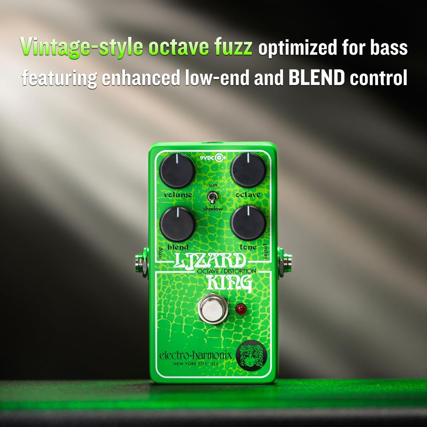 Electro-Harmonix Lizard King Bass Octave Fuzz Pedal