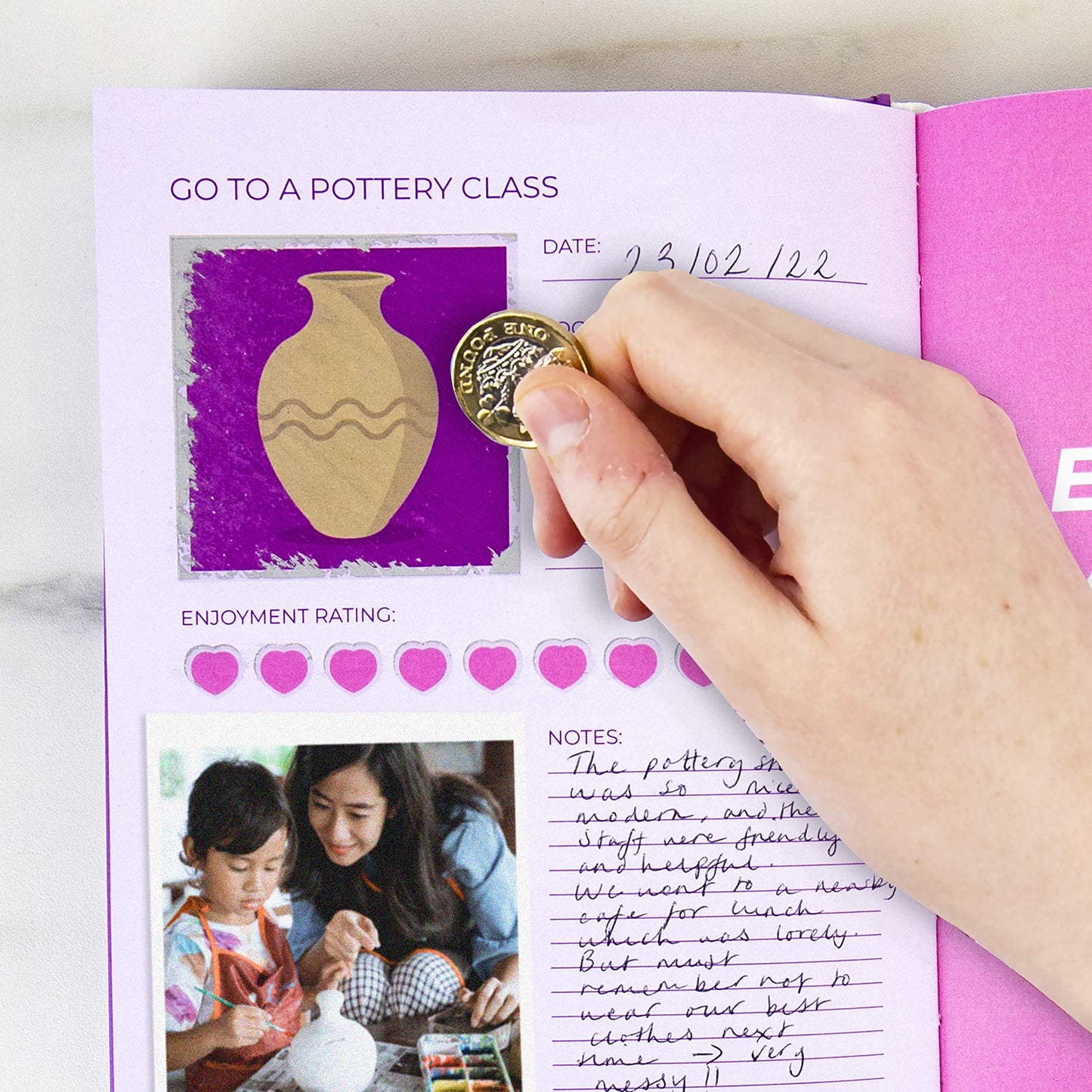 Gift Republic Scratch Off Book|Mum Edition|100 Things To Do Scratch Off|Bucket List Edition|Personalisable Memory Journal|A Gift Mum Will Value|Creating Memories That Last A Life-Time,Medium, GR830002