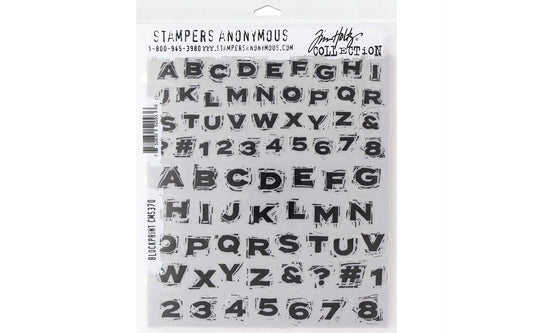 Stampers Anonymous ClngStp THoltz Blockprint