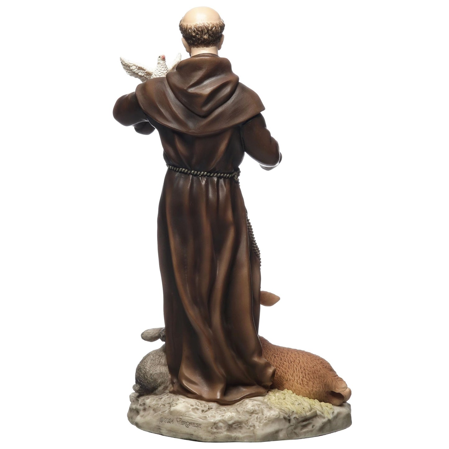 Veronese Design 6 1/8 Inch Saint Francis of Assisi Polyresin Hand Painted Religious Collectible Figurine Sculpture