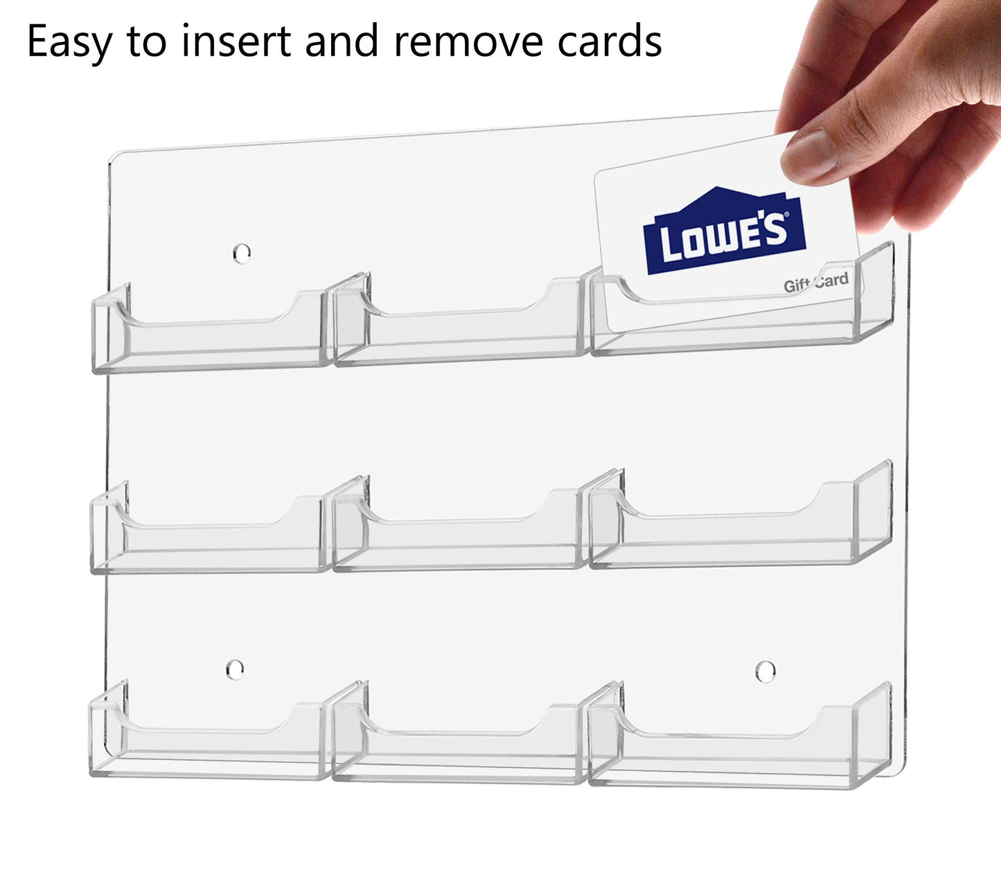 Marketing Holders Business Card Holder Multi Slot Space Saver Premium Gift