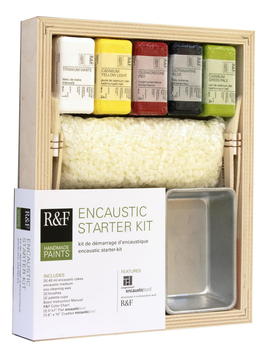 R&F Encaustic Paints Opaque Colors, Set of 6
