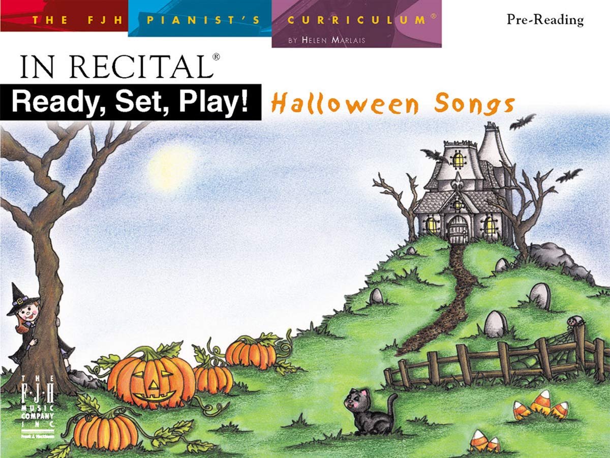 FJH2126 - In Recital Ready, Set, Play! Halloween Songs