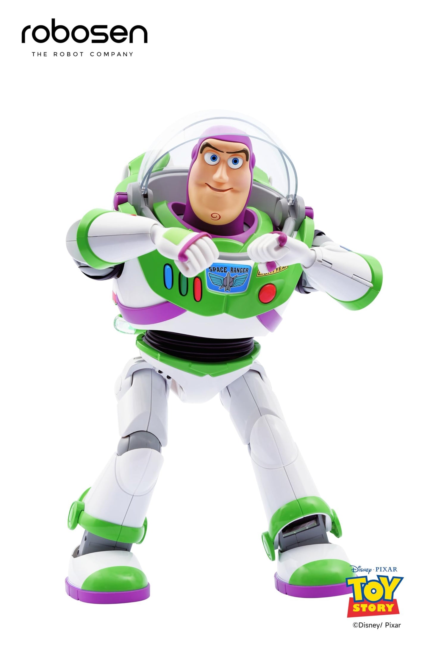 Robosen Buzz Lightyear Toy Figure -Interactive Talking Robot - 14.7 in (H) Buzz Lightyear Collectible
