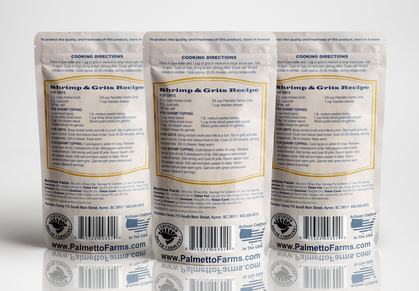 Palmetto Farms Mixed Grits 3 Pack
