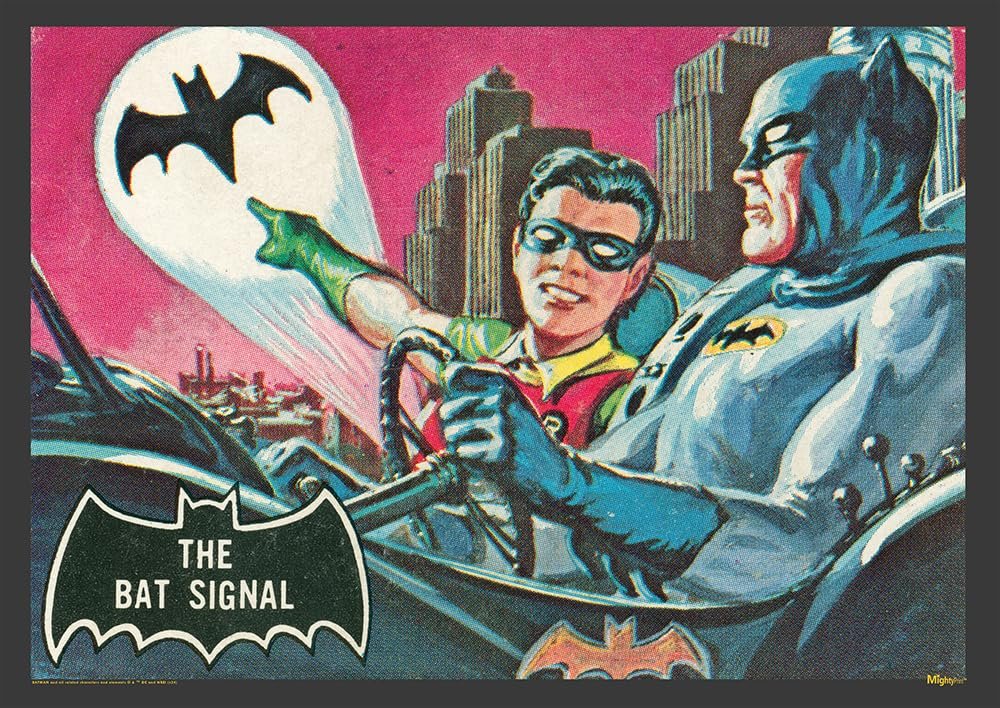 DC Batman 85th Anniversary – Durable 17” x 24” MightyPrint Wall Art – NOT Made of Paper – Officially Licensed Collectible