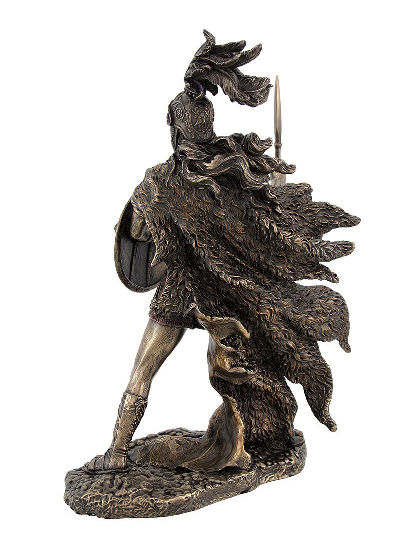 Veronese Design 10 1/4 Inch Athena Greek Goddess of Wisdom and War Cold Cast Resin Bronze Finish Sculpture