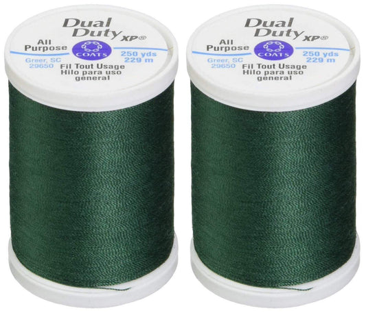 Dual Duty XP General Purpose Thread 250yds Hunter Green (S910-6750)