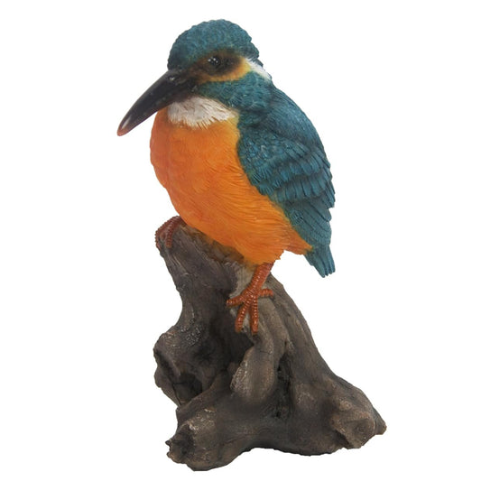 Esschert Design 37000189 Kingfisher Figurine, Resin
