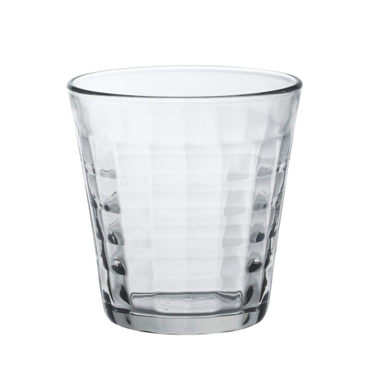 Duralex B06 (1560) Prism Tumbler, Clear, 9.5 fl oz (275 cc), Set of 6