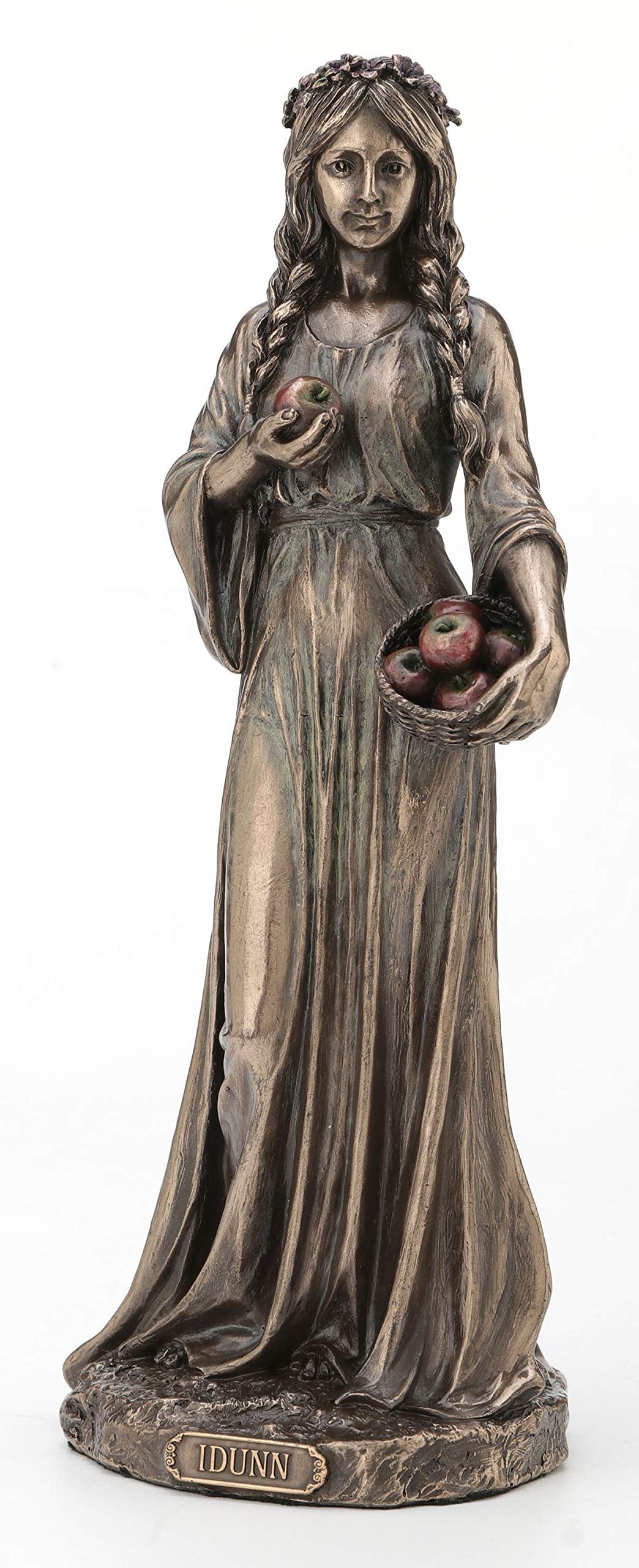 Veronese Design Bronze Finish Idunn Norse Goddess of Spring and Youth Statue