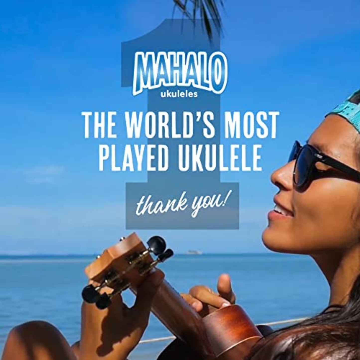 Mahalo 2516-BU Hano Concert Ukulele