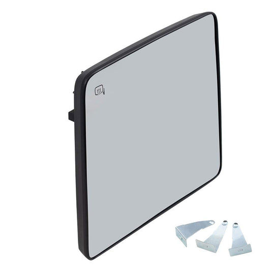 Mirror Glass with Base for 2013-2014 F-150 Upper Heated 2008-2016 F-250 Super Duty 2008-2016 F-350 Super Duty 7C3Z17K707H Left