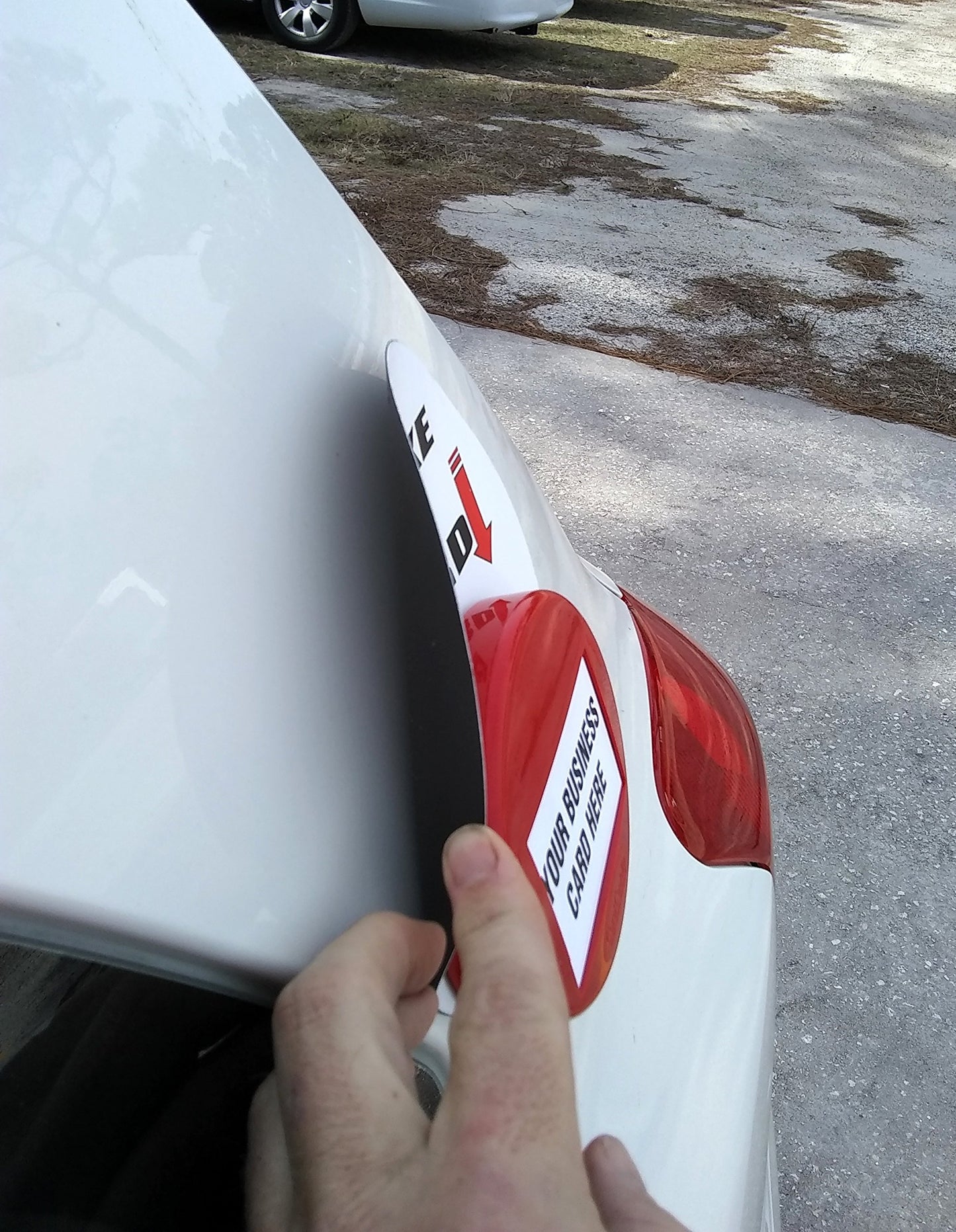 Marketing Holders Card Caddie Outdoor Vehicle Business Card Holder with Magnet