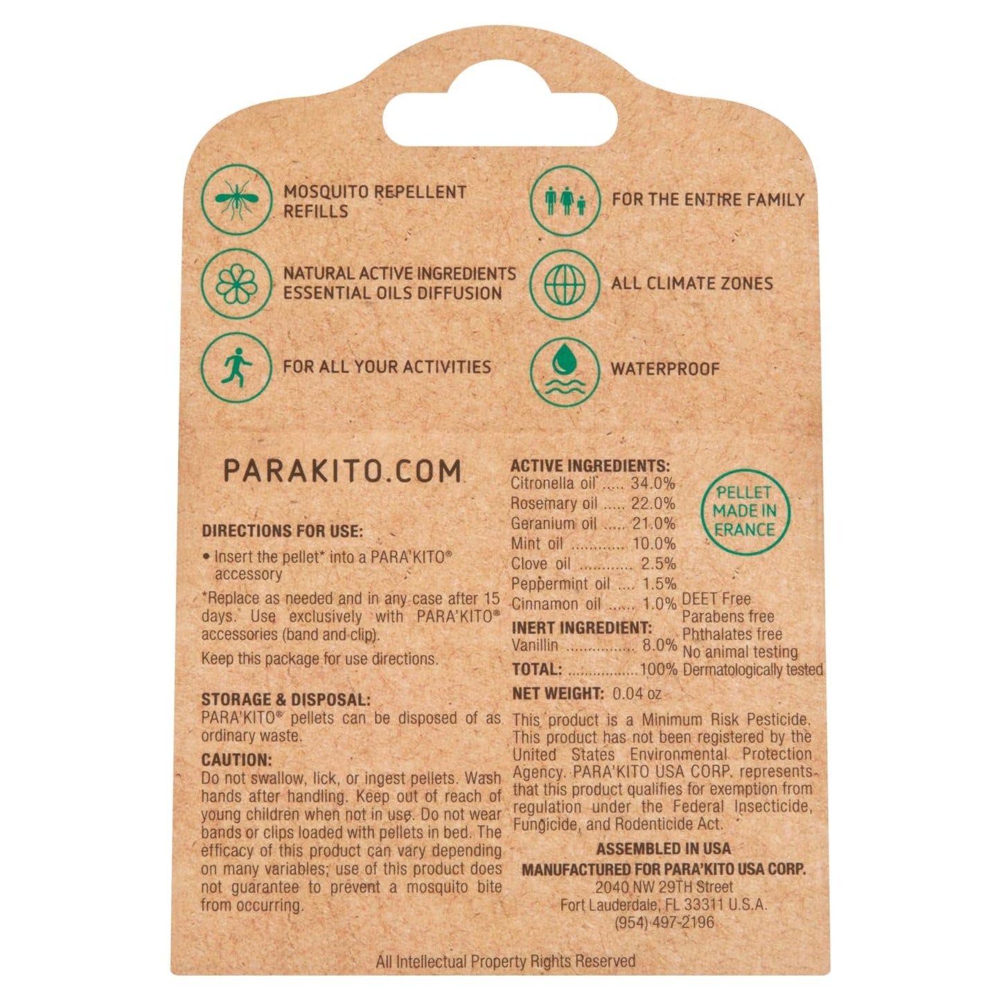 PARA'KITO Mosquito Repellent Refills