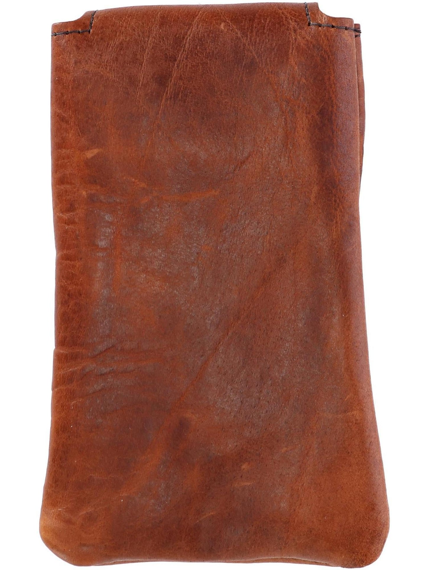 Boston Leather Textured Bison Leather Eyeglass Case, Tucson