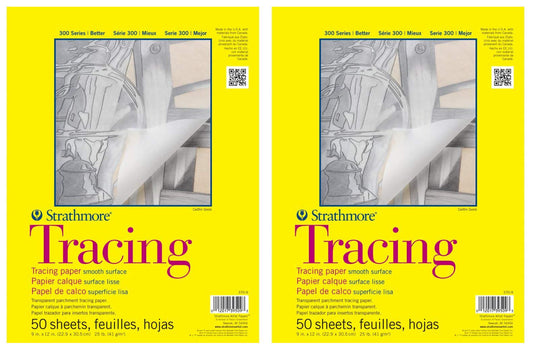Strathmore Tracing Paper Pad 9x12-50 Sheets