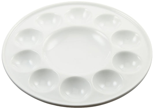 Jack Richeson Porcelain 11 Well Palette with Lid