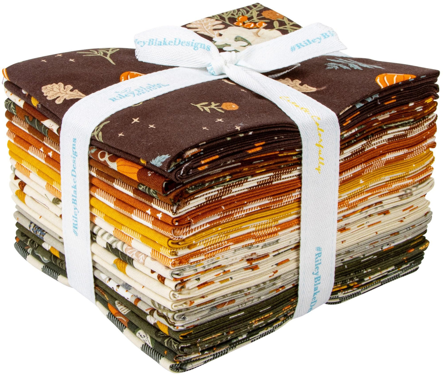 Simple Simon & Company Pumpkin Spice 20 Fat Quarters Riley Blake Designs FQ-14990-20, Assorted