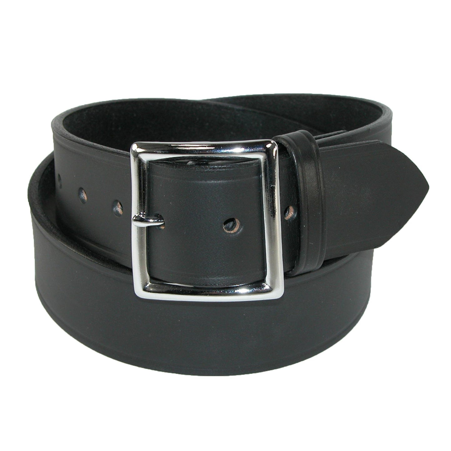 Boston Leather Men's Leather 1 3/4 Inch Garrison Belt, 34, Black