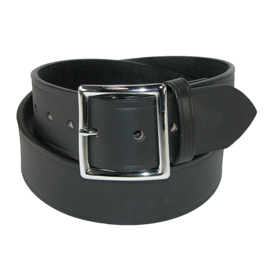 Boston Leather Men's Leather 1 3/4 Inch Garrison Belt, 34, Black