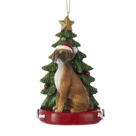 Kurt S. Adler Kurt Adler 4.25-Inch Resin Boxer Ornament