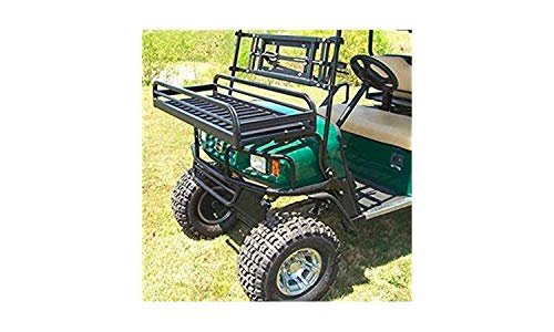Great Day UTV Front Cargo Rack - 18" x 50" x 7" Carrying Cradle - 250 lbs Weight Capacity - Aluminum Frame - Black Powder-Coated Finish, UVFR751