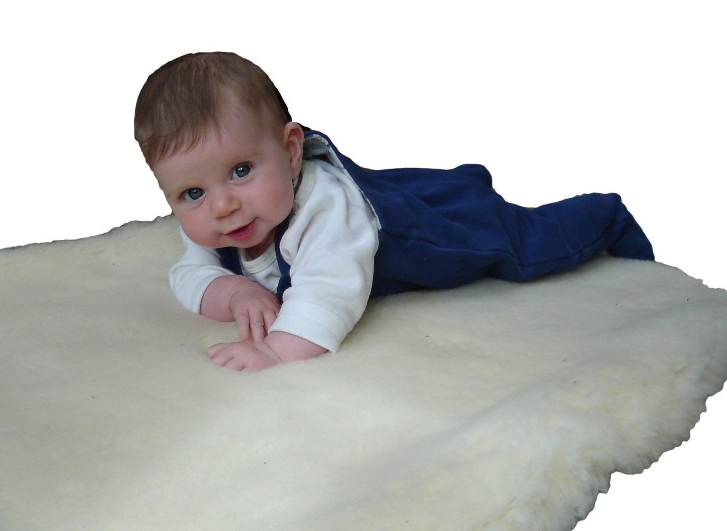 Holy Lamb Organics Cozy Buns Organic "On the Go" Happy Lamb Fleece Pad
