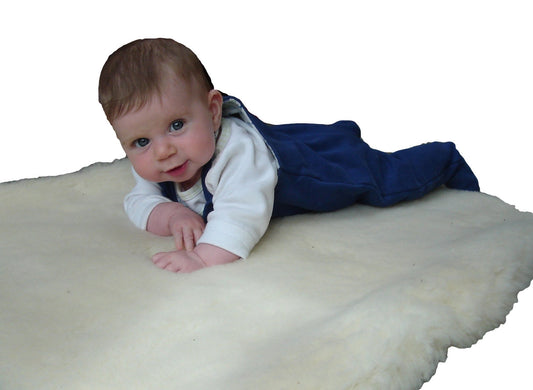 Holy Lamb Organics Cozy Buns Organic "On the Go" Happy Lamb Fleece Pad