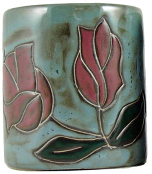 Mara Stoneware Mug - Rose- 16 oz