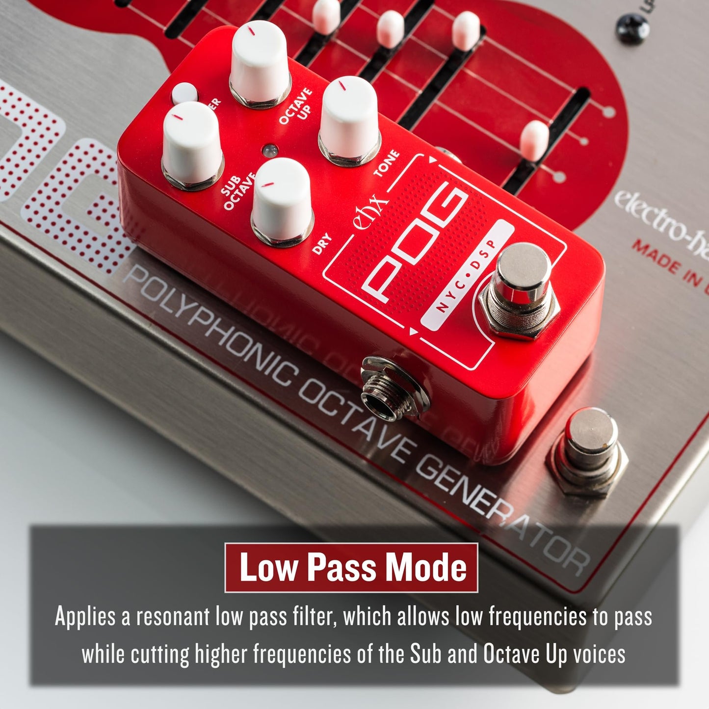 Electro-Harmonix Pico POG Polyphonic Octave Generator Pedal