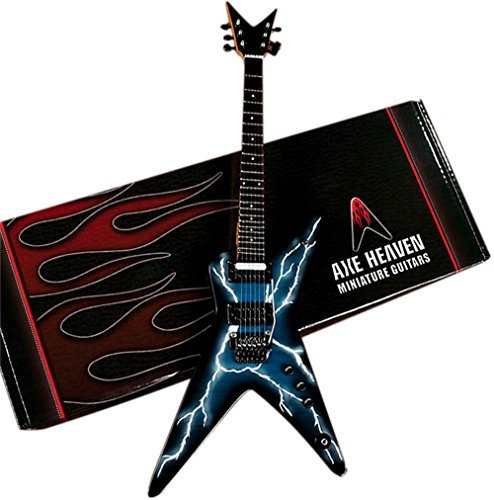 Dimebag Darrell Lightning Bolt Signature Model: Miniature Guitar Replica Collectible